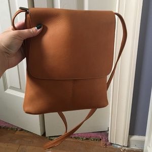 Leather cross body
