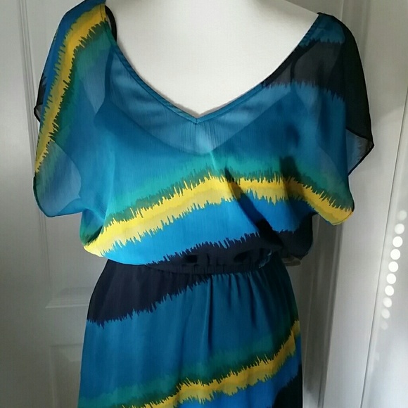 Express multi colored dress.