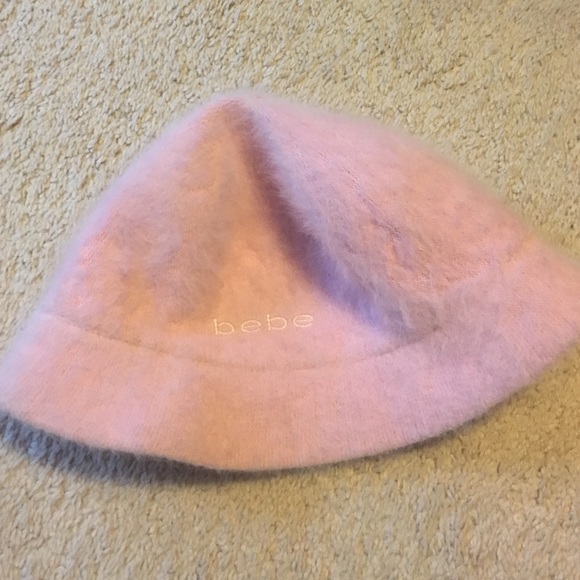 Bebe pink bucket hat