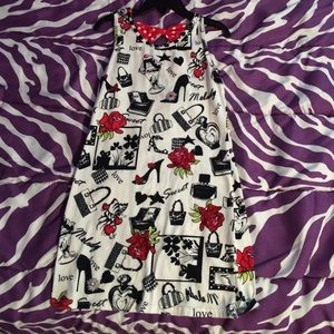 Girls size 6 sleeveless dress