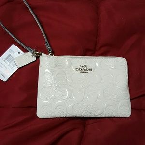 Coach Patent Leather Wristlet
