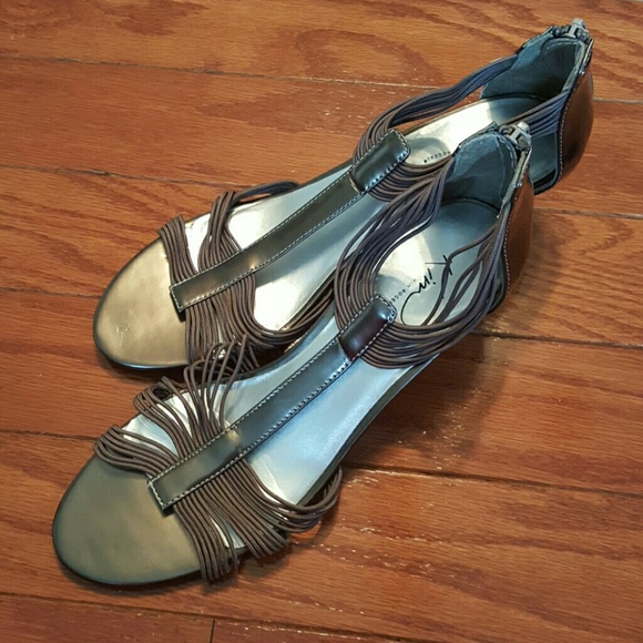 Kim Roger's sandals. Wedge style.