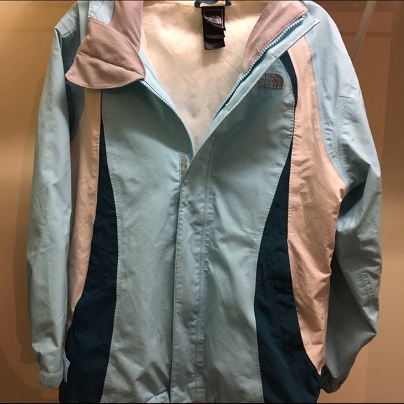 The north face rain jacket