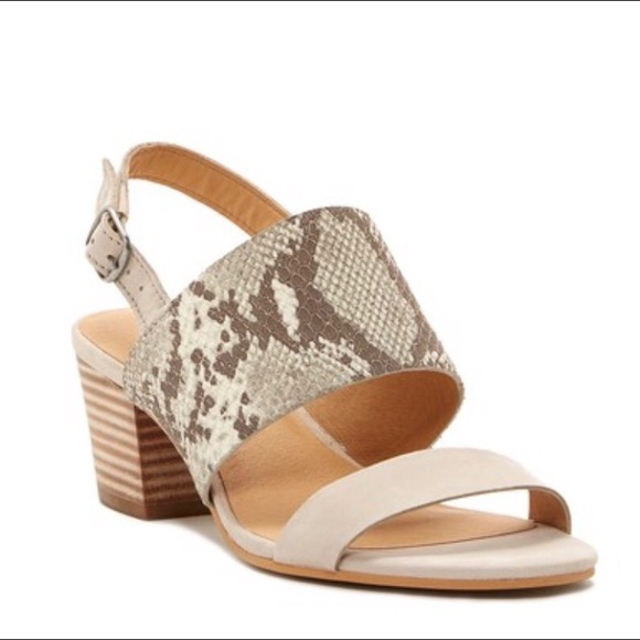 Lucky Brand Shoes - Lucky Brand Open Toe Slingback