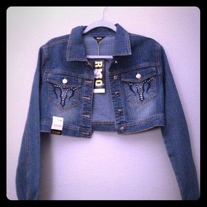 Rico half jean jacket
