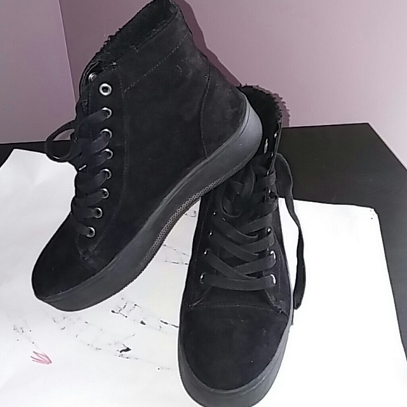 Suede shoes