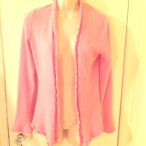 NEIMAN MARCUS Airy Cashmere Cardi