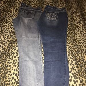 Amethyst skinny jeans. Size 18.
