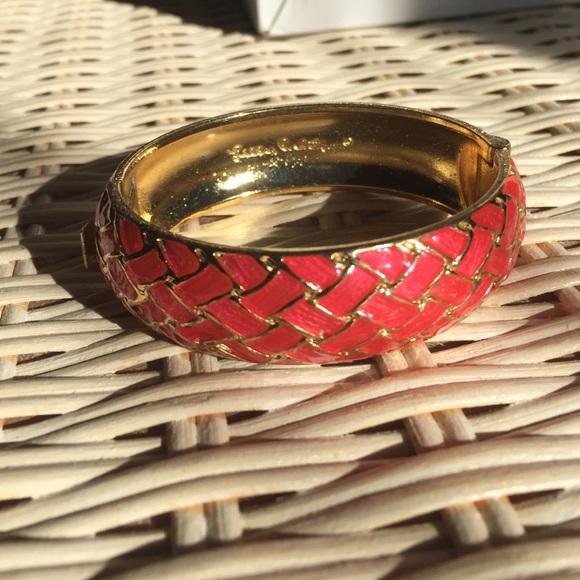 Lilly Pulitzer bangle  - pink and gold