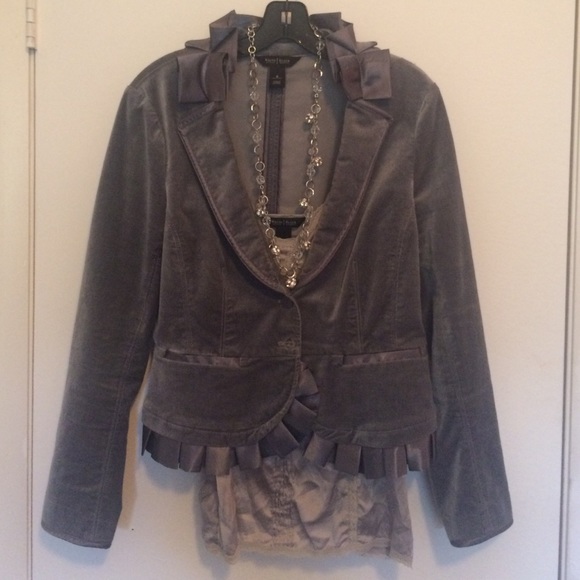 White House | Black Market gray jacket