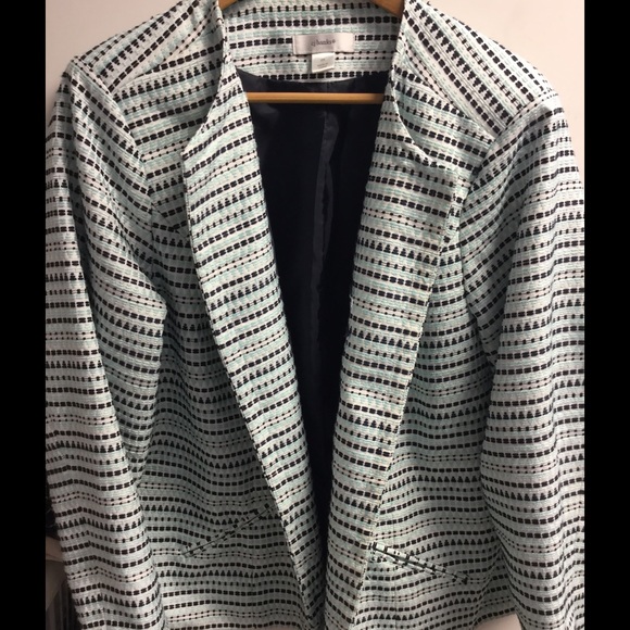 Open front blazer