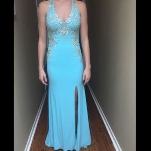 Baby Blue Prom Dress