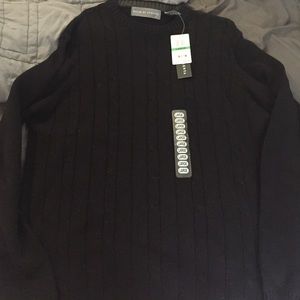 Black men's sweater