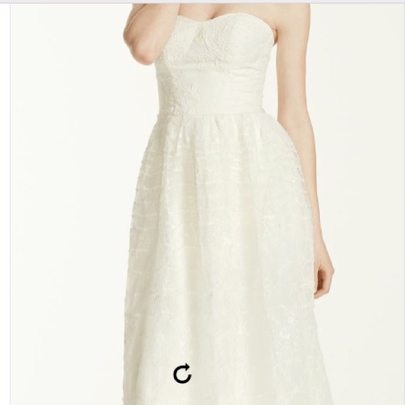 New Melissa Sweet short lace wedding 👰🏻 dress