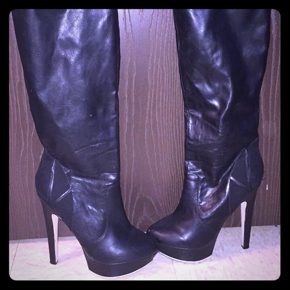 Knee high boot