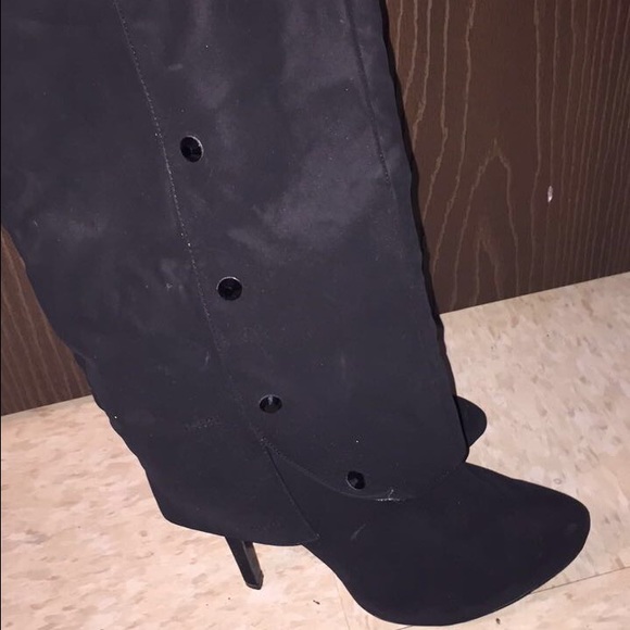 Under the knee boots