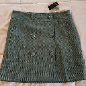 Ann Taylor LOFT Wool Blend Lined Skirt--Size 8