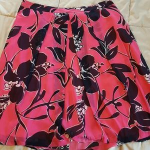 The Limited Women's Lined Floral Skirt Size 16