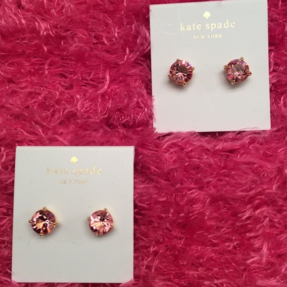 Kate Spade Light Pink Earrings - Picture 2 of 2