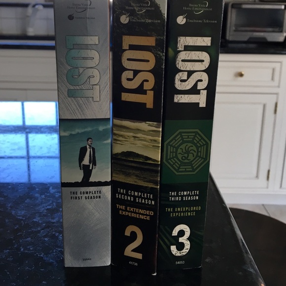 LOST season 1-3 DVDs
