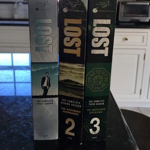 LOST season 1-3 DVDs