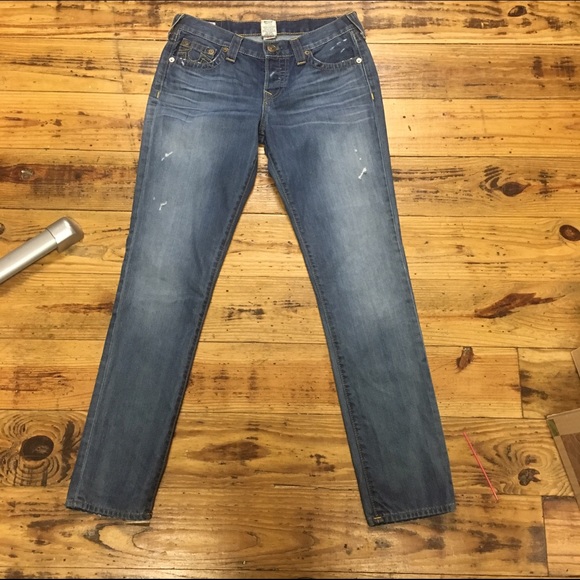 TRUE RELIGION DENIM SKINNY JEANS~ SIZE 27