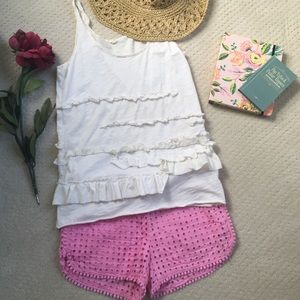 Lily Pulitzer pink shorts worn twice!