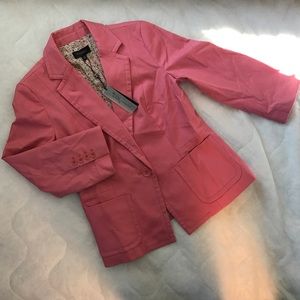 TALBOTS PINK BLAZER