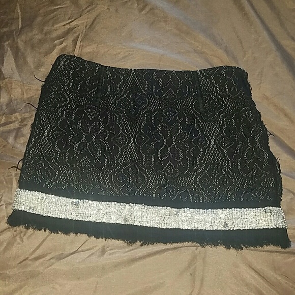Black skirt