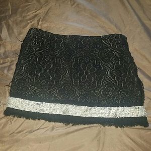 Black skirt