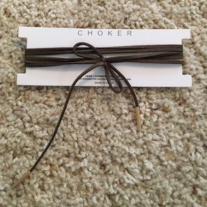 NWT Suede Choker