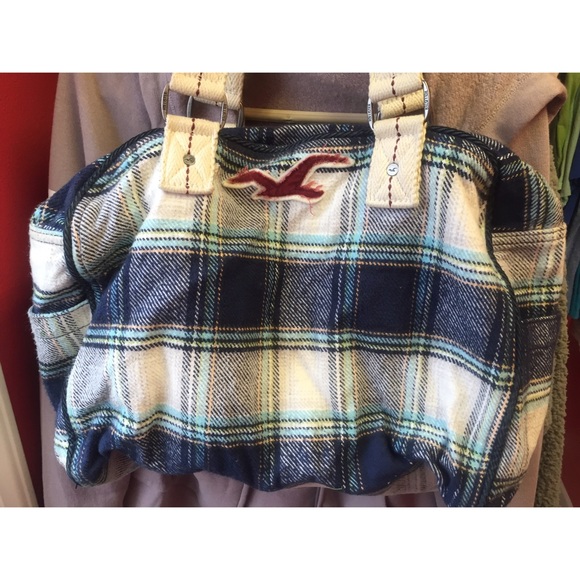Hollister duffle bag!