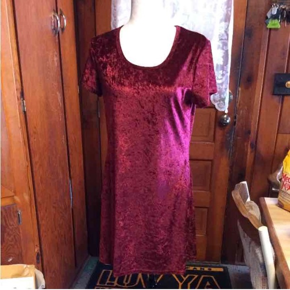 Dresses & Skirts - 🎁last call🔴Large red velvet dress