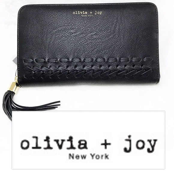 Olivia + Joy Handbags - OLIVIA&JOY TASSELED CLUTCH BAG WITH WALLET