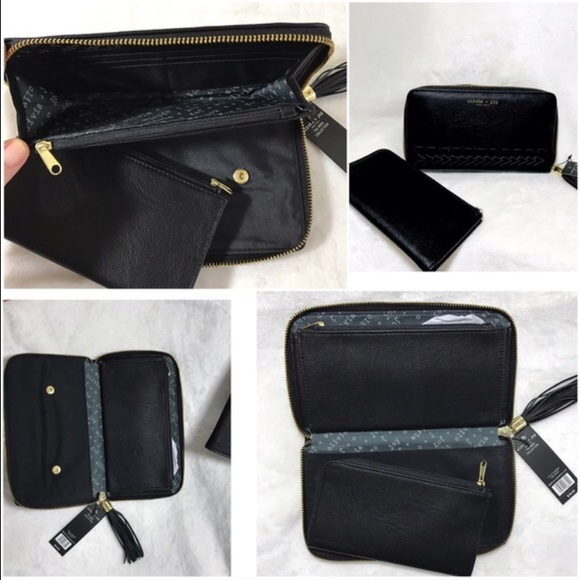 OLIVIA&JOY TASSELED CLUTCH BAG WITH WALLET - Picture 4 of 5