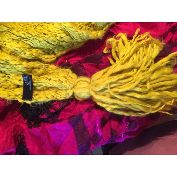 5 scarves!