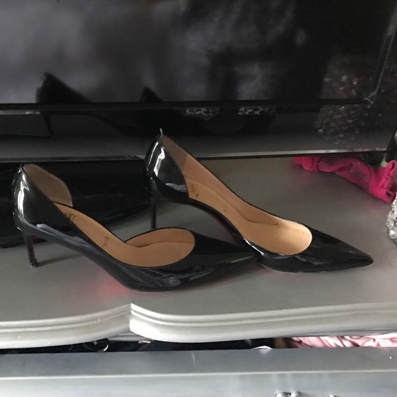 Christian Louboutin Shoes - Black patent leather Christian Louboutins