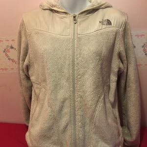The North Face White Osito Hooded Fleece