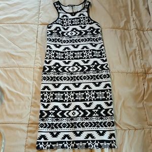 Express cotton stretch bodycon dress-Size Large