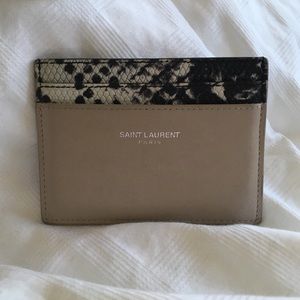 Saint Laurent card holder