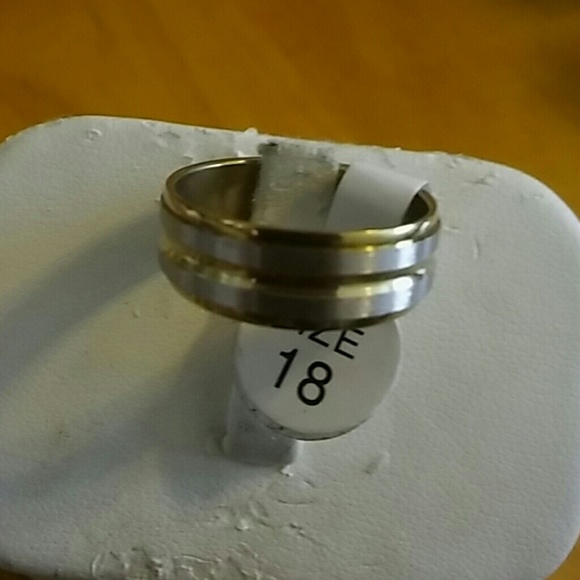 Beautiful  Stainless Steel Wedding Band