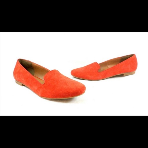 Dolce Vita Gilly Orange Suede Shoes 👠