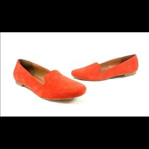 Dolce Vita Gilly Orange Suede Shoes 👠