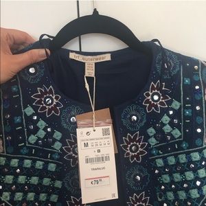 Zara Jackets & Coats - Zara Embroidered Indian-style Jacket, size M Zara Jackets & Coats - Zara Embroidered Indian-style Jacket, size M