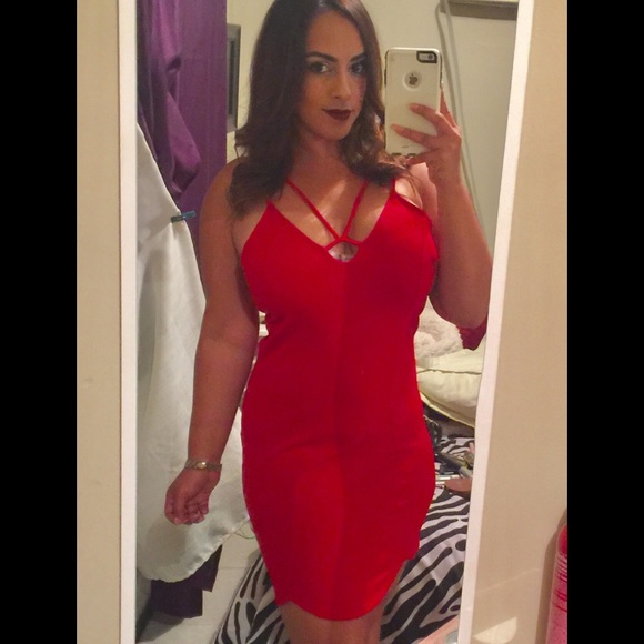 High fashion bandage dress