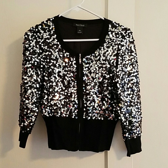 White House Black Market Disco Cardigan