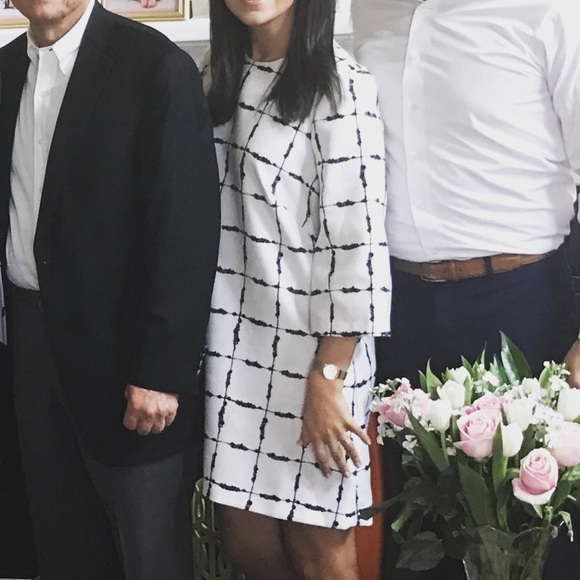 BCBGeneration Black and White dress