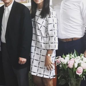 BCBGeneration Black and White dress