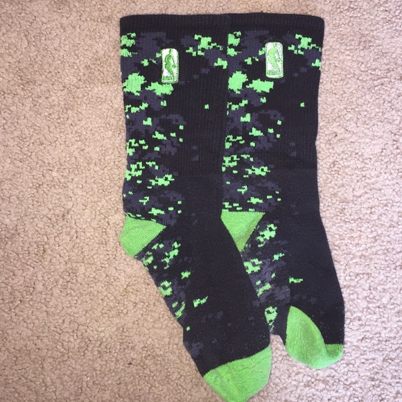 green nba socks
