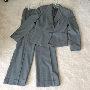 Ann Taylor Petite Grey Suit